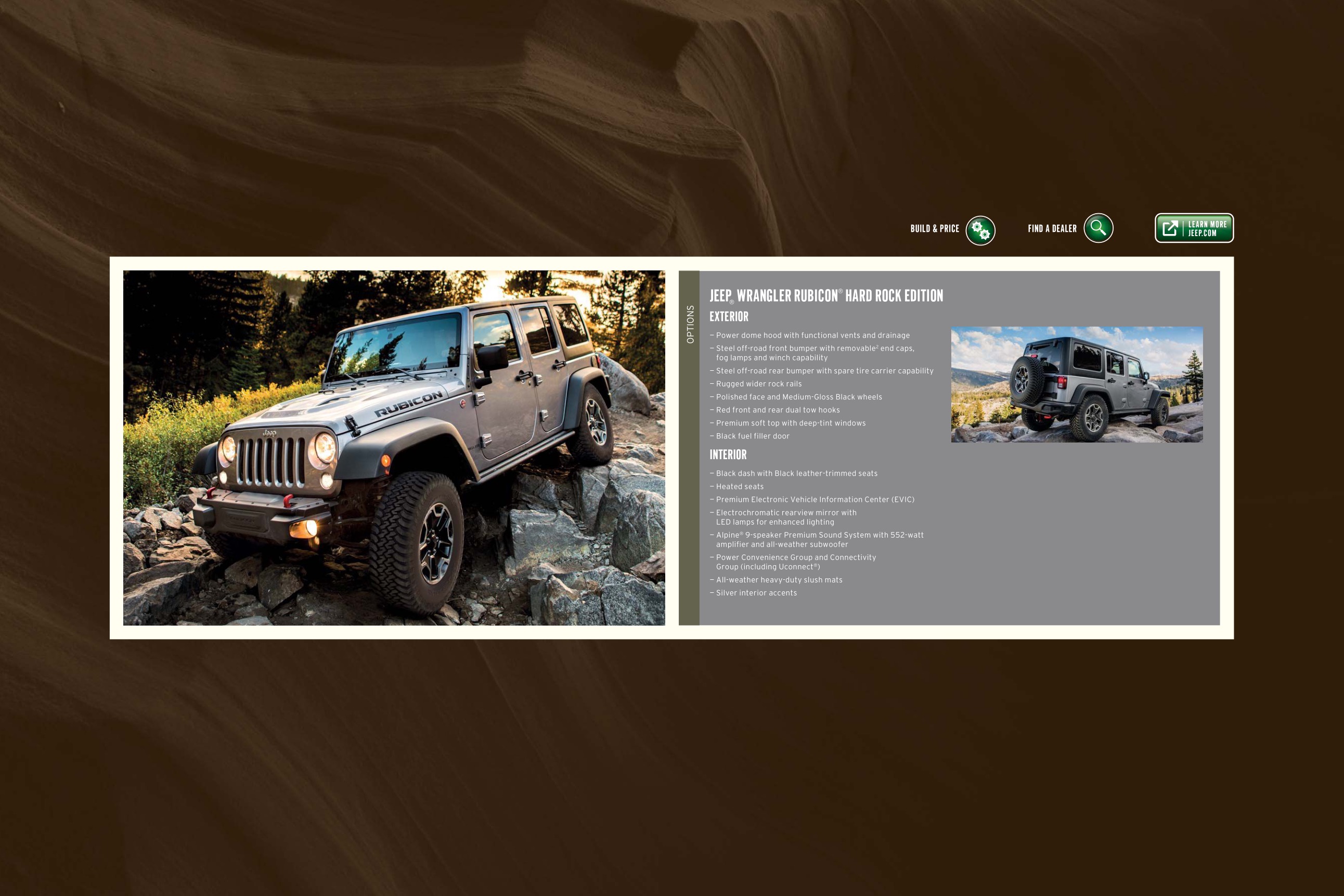 2015 Jeep Wrangler Brochure Page 16